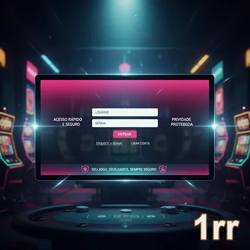 Ilustração de Acesse rapidamente o cassino online 1rr com segurança